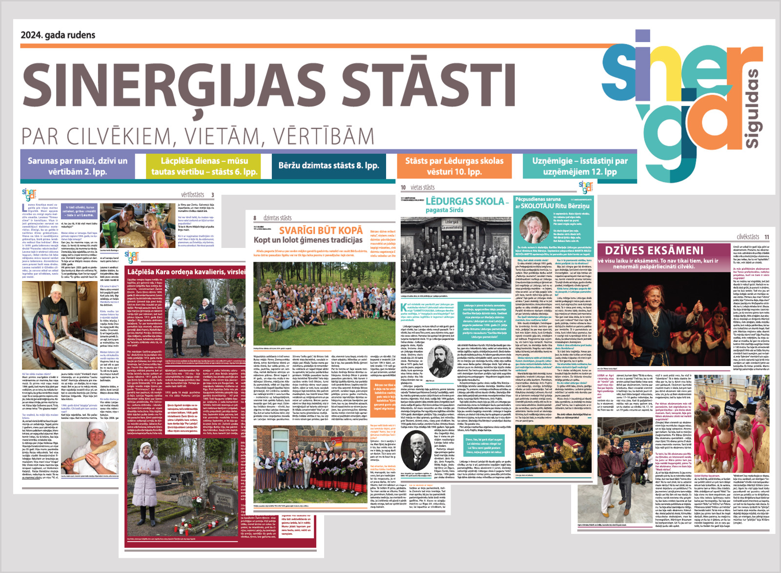 Ir nācis klajā izdevuma “Sinerģijas stāsti” pirmais – rudens – numurs